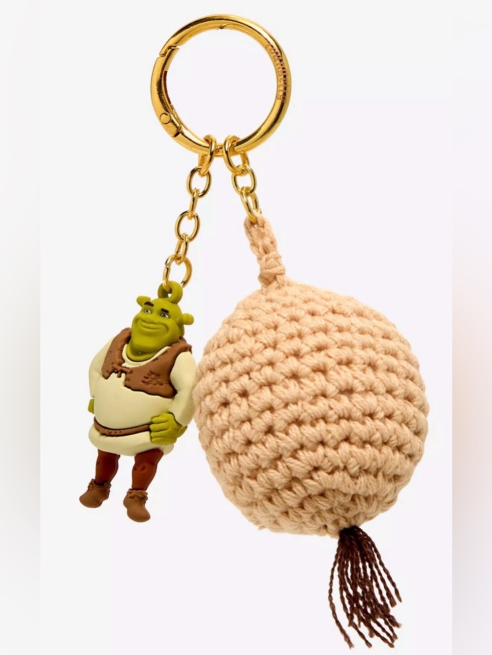 NWT Loungefly DreamWorks Shrek Onion & Shrek Keychain BoxLunch Exclusive